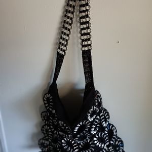 unique one of a kindHandmade Can tab Medium sized shoulder bag